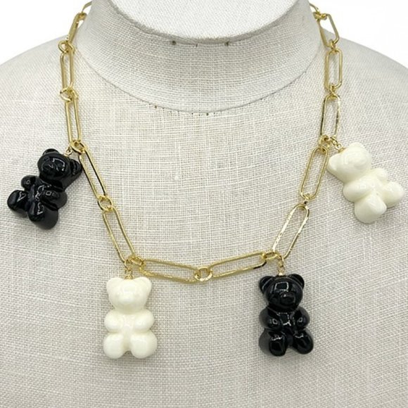 Gummy Bear Dangle Chain Necklace - Picture 1 of 2